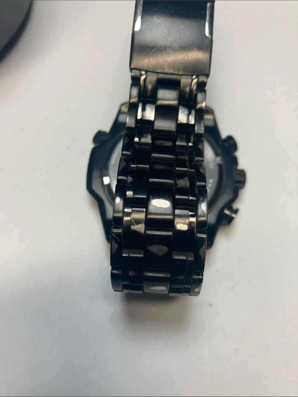 Citizen eco drive E820-S078423, Black Stainless Steel Multi-Function watch